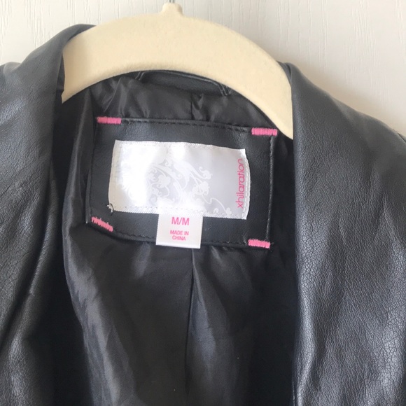 Faux leather jacket - Picture 5 of 5